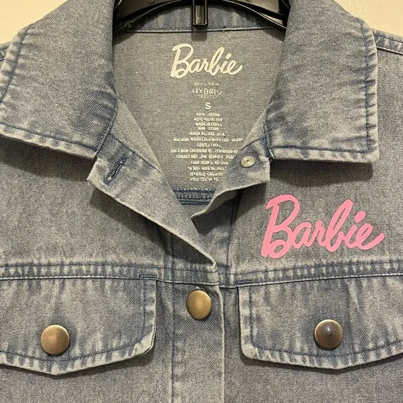 Barbie Kids Denim Jacket - Light Blue - Picture 2 of 3